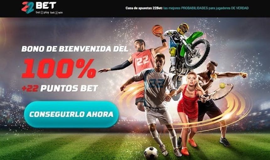 fútbol e otros deportes con 22bet