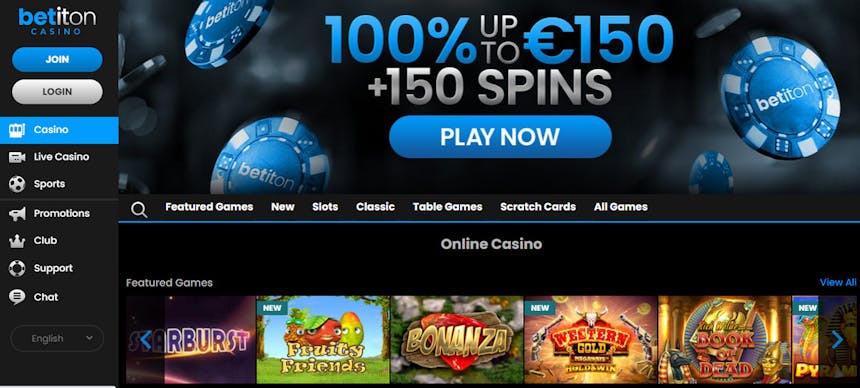 Juegos de casino de Betiton