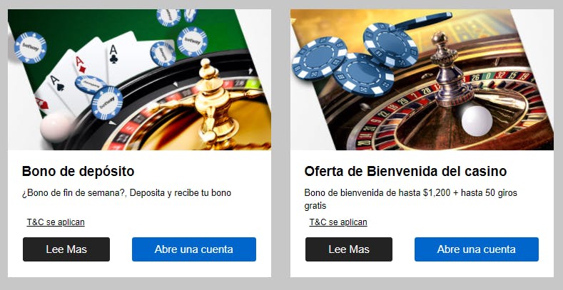 Bono De Deposito de Betway