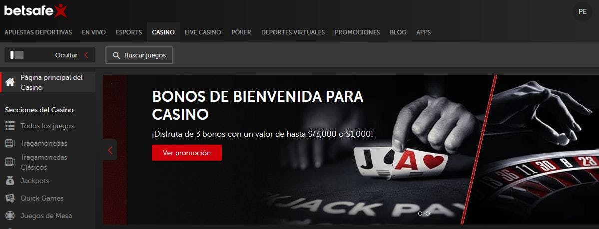 betx casino Peru