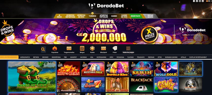Juegos de casino de Doradobet