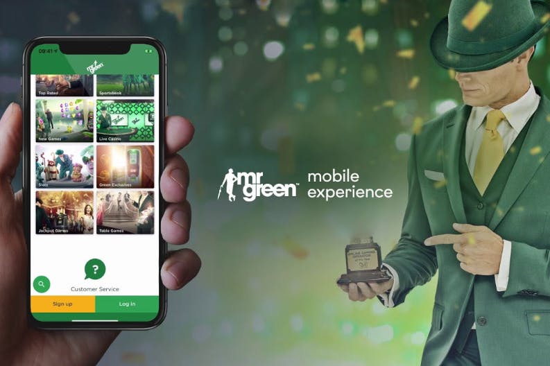 Descarga la aplicacion movil de Mr Green para Android o iPhone
