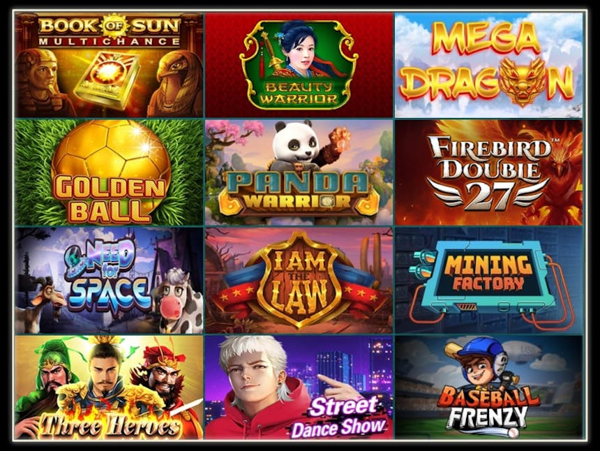 Máquinas tragamonedas, slots e tragaperras de 22bet