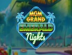 MGM Grand Emerald Nights logo